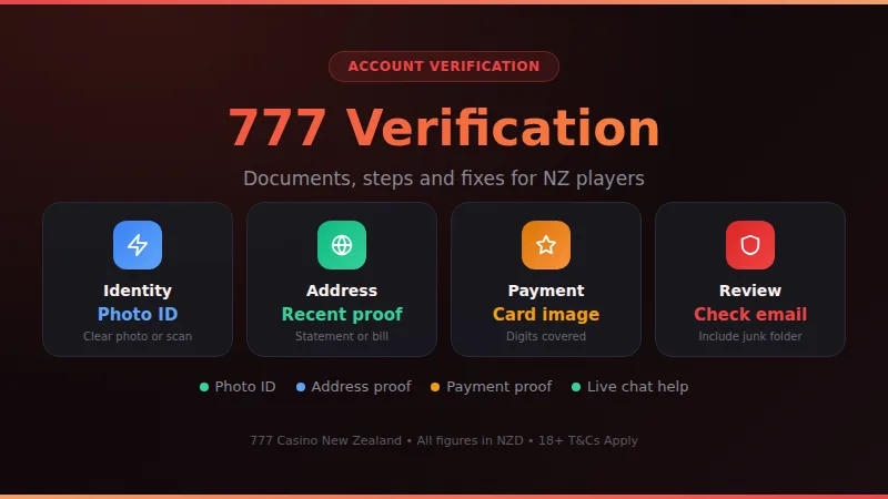 777 Casino Verification